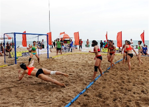 Khai mạc giải vô địch Bóng ném bãi biển toàn quốc năm 2020