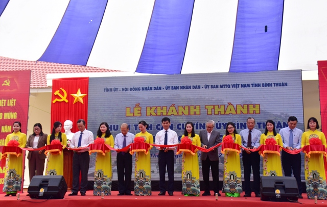   Khánh thành Khu di tích Căn cứ Tỉnh ủy Bình Thuận trong kháng chiến chống Mỹ
