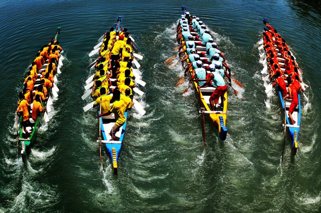  Sắp diễn ra Giải đua thuyền truyền thống vô địch quốc gia trên hồ Bàu Trắng