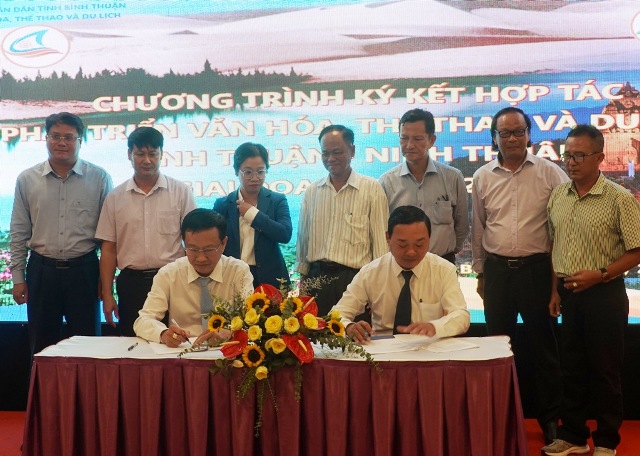 Hợp tác phát triển văn hóa, thể thao và du lịch Bình Thuận - Ninh Thuận