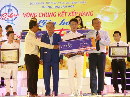 Lê Quang Hưng giành giải nhất Liên hoan “Tình khúc Bolero 2019”