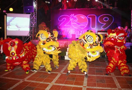 Du khách quốc tế từng bừng đón năm mới 2019 tại Phan Thiết