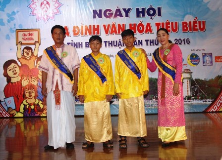 Ngày hội Gia đình văn hóa tiêu biểu tỉnh Bình Thuận 2017